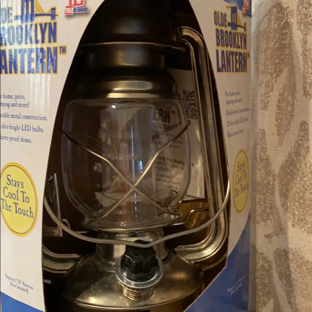~Olde Brooklyn~ LED Lantern